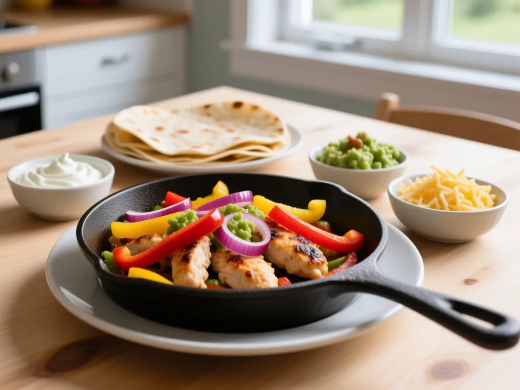 Kyllingfajitas